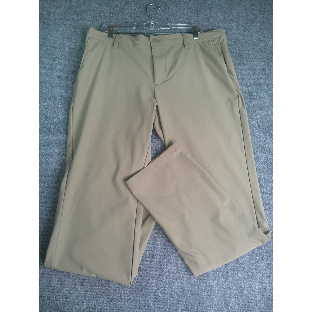 Dockers Men's Performance Chino Pants 36x32 Khaki Tan Slim Golf